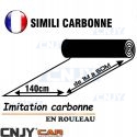 Rouleau similicuir carbonne