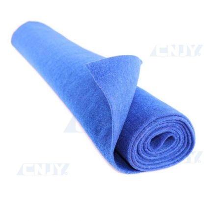 Rouleau de moquette acoustique bleu 70/140cm