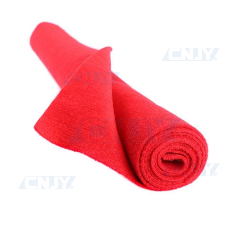 Rouleau de moquette acoustique rouge 70/140cm