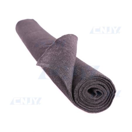 Rouleau de moquette acoustique Noir 70/140cm