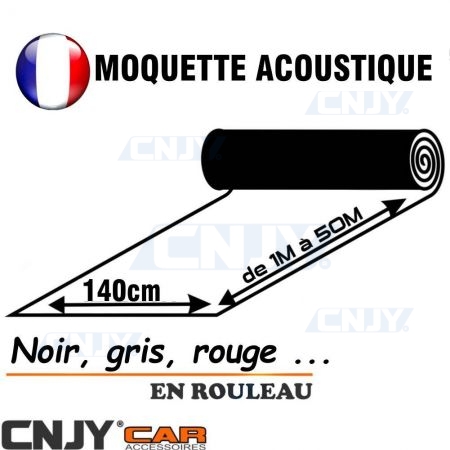 Rouleau de moquette acoustique