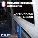 MOQUETTE ACOUSTIQUE ADHESIVE GRIS