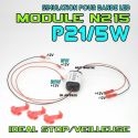 1MODULE N215 STOP/VEILLEUSE POUR LE MONTAGE DE VOS BANDE TI-REX EN 21/5W 12V