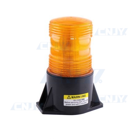 Gyrophare led orange portail avertisseur clignotant 12V 24V