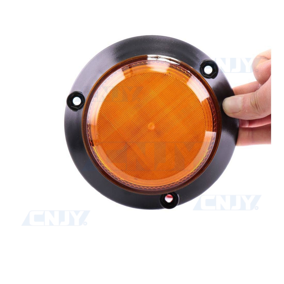Feu de signalisation avertisseur visuel clignotant pour automatisation de  portail CNJY® GPA-Z1 à led orange 12/24V DC.