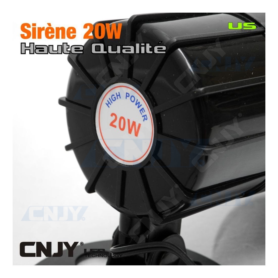 Sirène turbine Police US 12V. 29,50 €