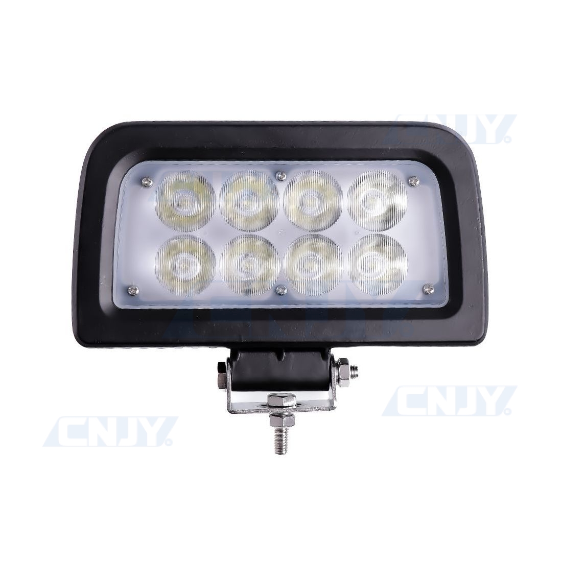 Phare de travail à Led Gzer® de CNJY à lentille combo multivoltage 12V 24V.  Feux longue portée auto camion 4x4 puissant.