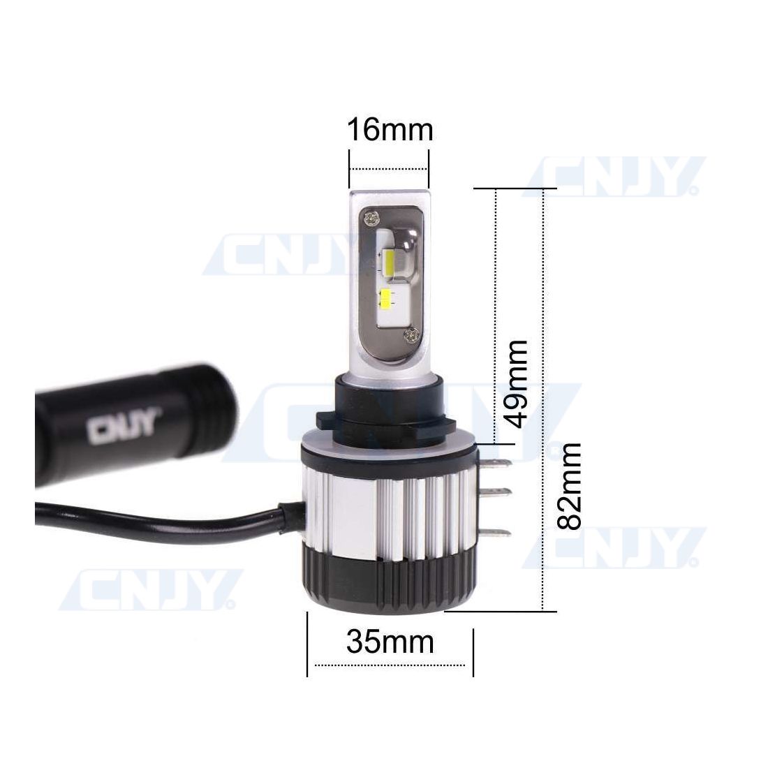 KIT AMPOULES LED H15 VENTIRAD XS