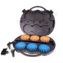 coffret de module led bleu orange balisage et marquage routier 