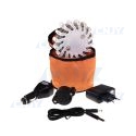 Sacoche de 3 balises led Vzor blanc