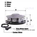 Gyrophare led 30W magnétique ECE R65 12V 24V