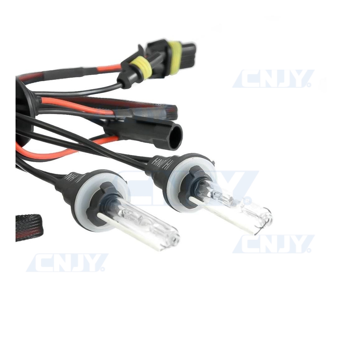 2 ampoules de rechange HID H4 P43T simple pour kit xenon 35W AC 12V 24V