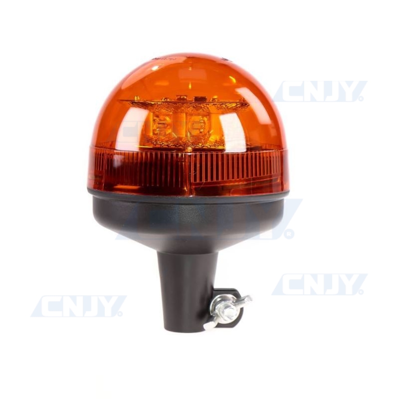 Gyrophare led sur hampe orange