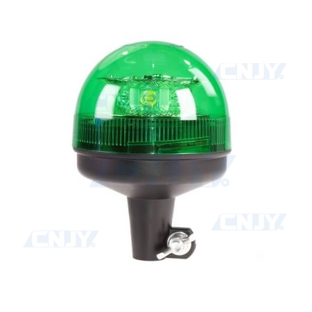 Gyrophare led sur hampe vert