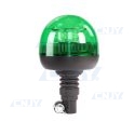 Gyrophare led vert sur hampe