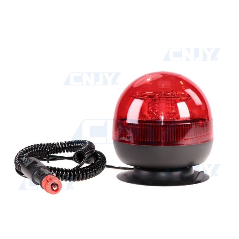 Gyrophare led magnétique rouge