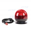 Gyrophare led magnétique rouge