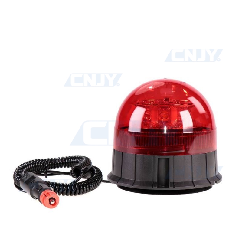 Gyrophare magnétique à LED rotatif 12V 24V universel pour tracteur