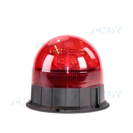 Gyrophare à leds(8 leds), 10/30Volts, 142x120mm, Entraxe:110mm