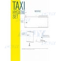 Panneau film de protection sanitaire véhicule taxi