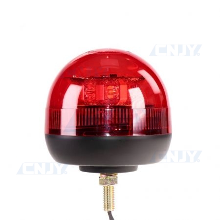 Gyrophare led rouge 24W ISO 1 point central ECE R65