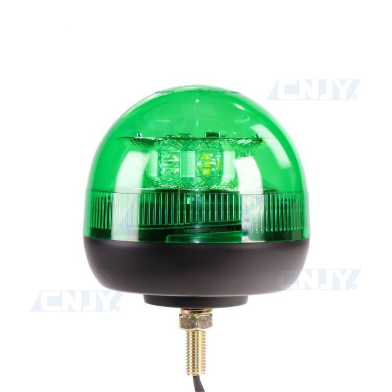 Gyrophare led vert ISO fixation centrale