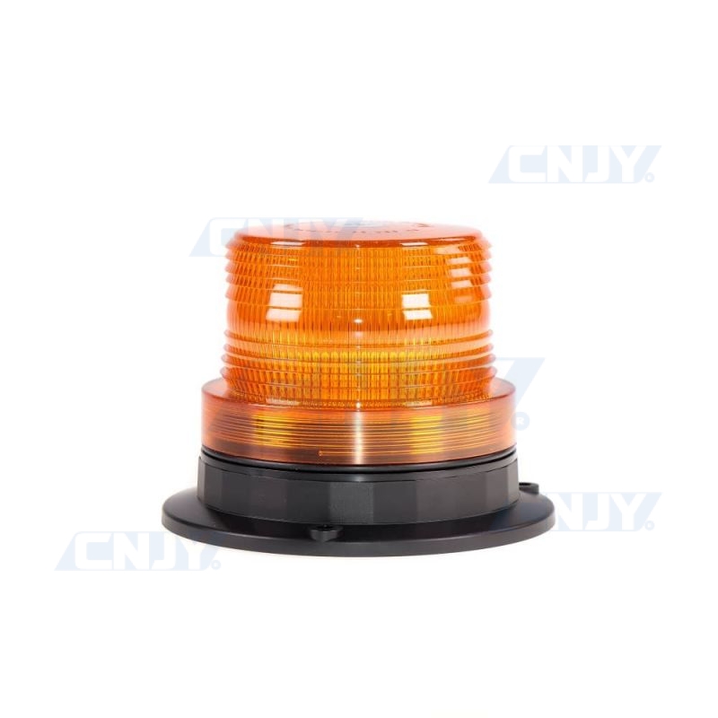 Gyrophare magnétique Led mode Flash type R65 orange