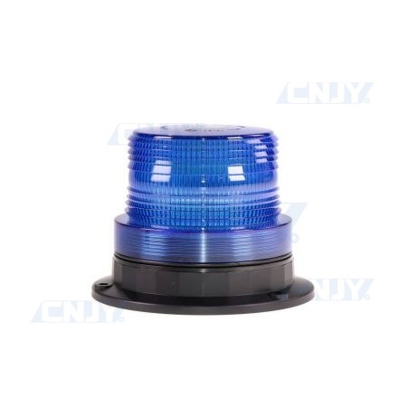 Gyrophare magnetique 12v 21w bleu etanche jl320l goutte eau police urgence  secours girophare aimante