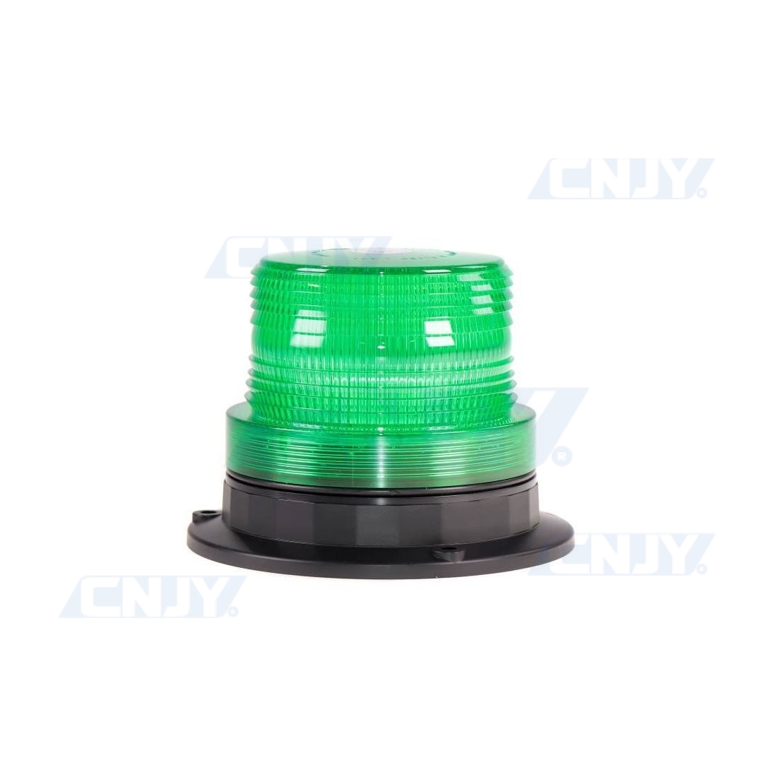Mini gyrophare vert magnétique compact à led rotatif flash MGBO® 16W 12/24V  Homologué ECE R65 10R