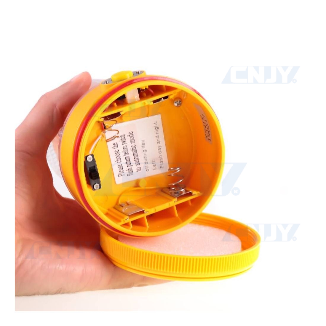 Gyrophare magnétique à led orange pour signalisation autonome CNJY