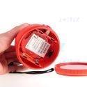 Gyrophare magnétique autonome led rouge à pile