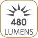 Intensité lumineuse : 480Lumens