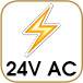 Voltage : 24V AC