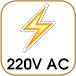 Voltage : 220V AC