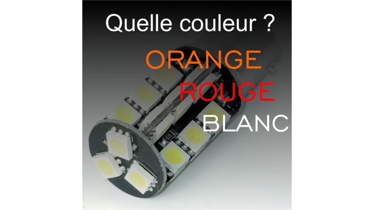 Quelle couleur d'ampoule led choisir pour mon auto ? 