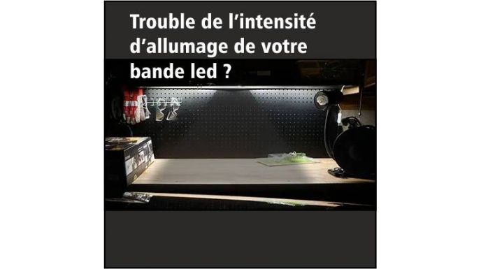 Votre bande led perd en intensité lumineuse ? 